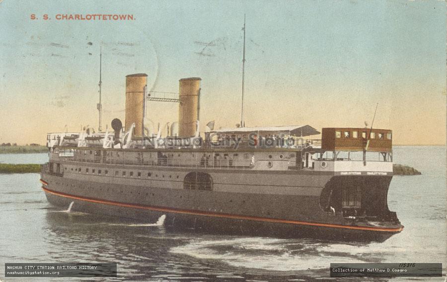 Postcard: S. S. Charlottetown